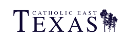 Catholic East Texas name plate 